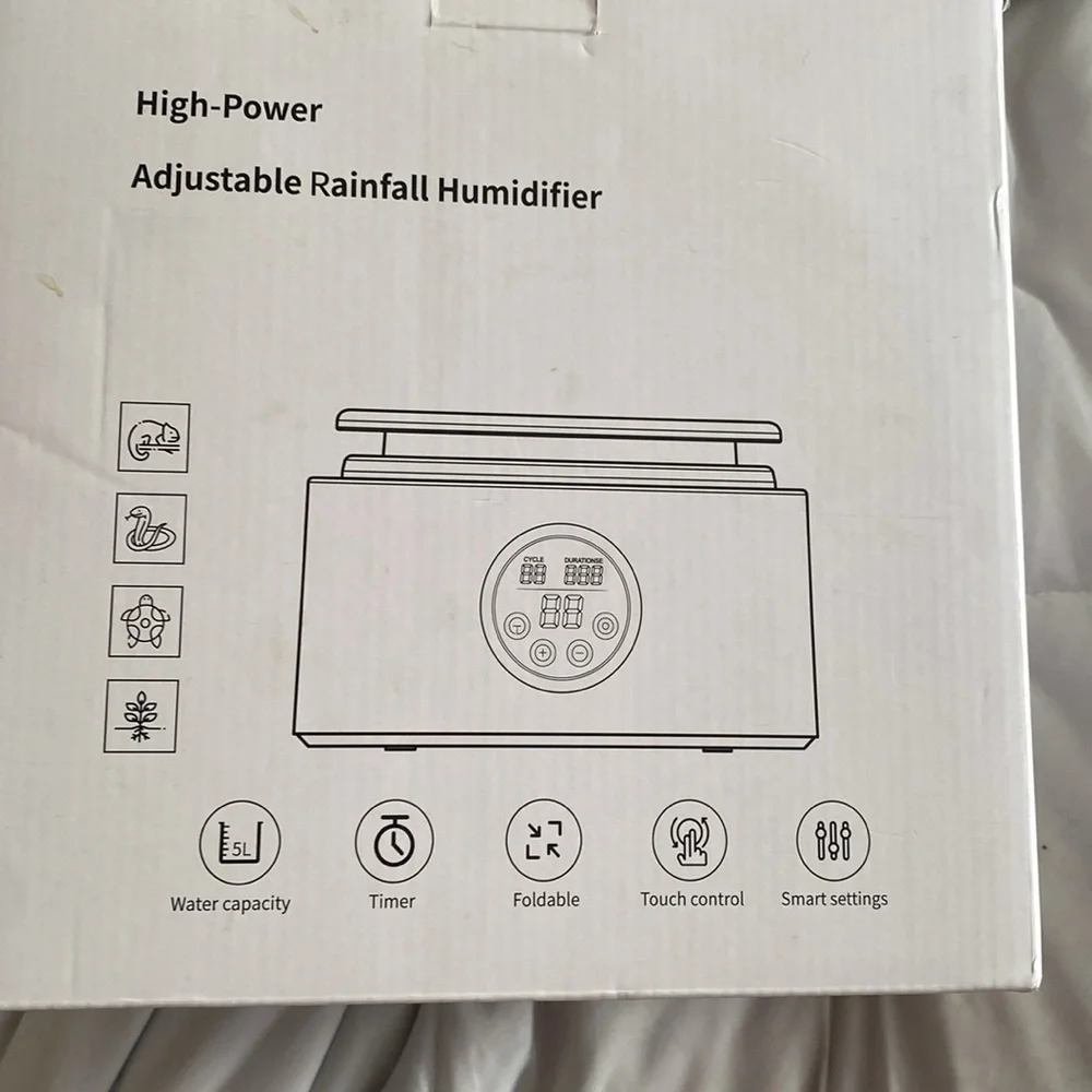 High-Power Adjustable Rainfall Humidifier